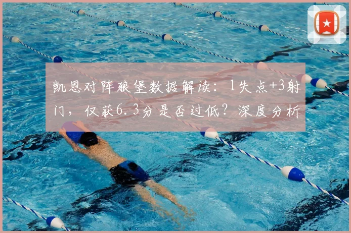凯恩对阵狼堡数据解读:1失点+3射门,仅获6.3分是否过低?深度分析来了